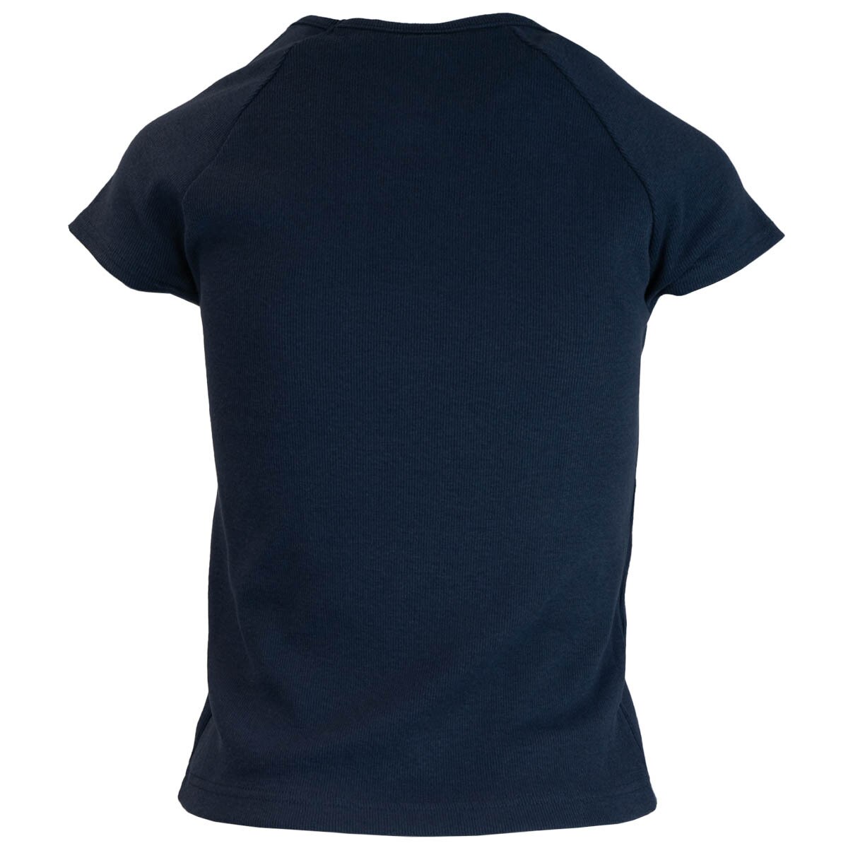 Utah State Megaphone Patch Ribbed Cap Sleeve T-Shirt